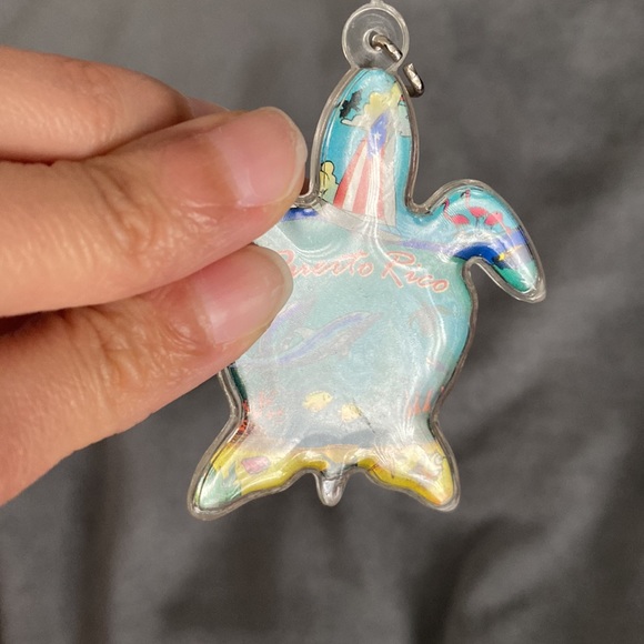 Puerto Rico turtle marine life keychain accessory - Picture 11 of 15